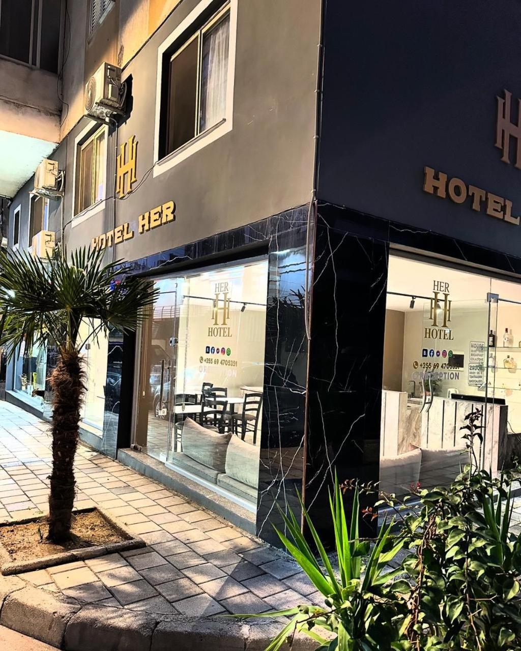 Vlorë Hotel Her מראה חיצוני תמונה